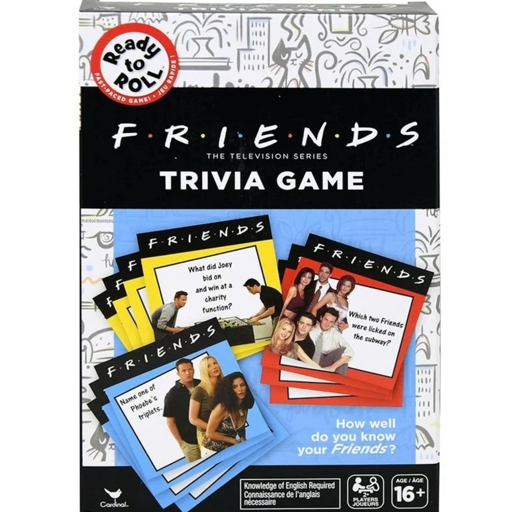 Friends The TV Show Card Trivia Game